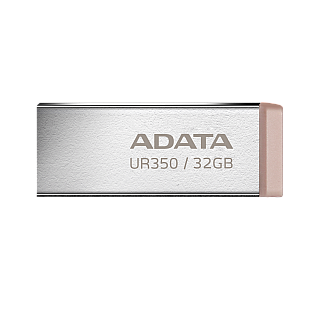 ADATA | USB-накопичувач | UR350 | 32 GB | USB 3.2 Gen1 | коричневий