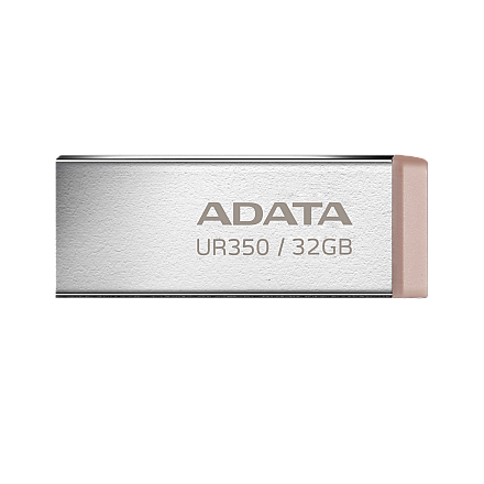 ADATA | USB-накопичувач | UR350 | 32 GB | USB 3.2 Gen1 | коричневий - 1