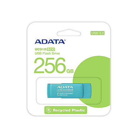ADATA Pamięć USB UC310 ECO 256 GB Zielony - 3