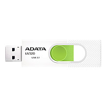 ADATA Памʼять USB UV320 128GB 3.2 Gen1 Біло-зелена