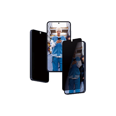 Захисне загартоване скло Samsung Galaxy S24 Прозоре - чорне, міцне, хорошої якості, ідеально підходить до екрана. PanzerGlass. - 4