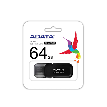 USB-накопичувач ADATA DashDrive UV240 64 GB чорний - 2
