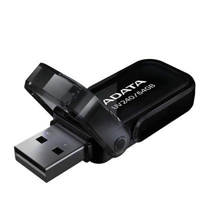 USB-накопичувач ADATA DashDrive UV240 64 GB чорний - 1