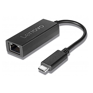 Мережевий Адаптер USB-C до Ethernet Lenovo GX90S91832 - Перетворювач USB-C на Ethernet - Висока Якість - Швидке Підключення до Мережі…