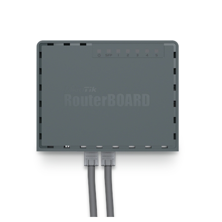 Mikrotik Wired Ethernet Роутер RB760iGS, hEX S, Dual Core 880MHz CPU, 256MB RAM, 16 MB (MicroSD), 5xGigabit LAN, 1xSFP, USB, IPsec hardware… - 2