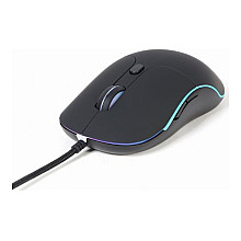 Gembird | Підсвічена Велика Миша | MUS-UL-02 | Дротова | USB | Чорна