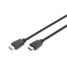 Кабель HDMI Тип A Штекер на Штекер 19 Контактів, 3 м, Чорний