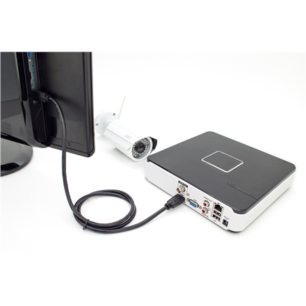 Кабель HDMI Тип A Штекер на Штекер 19 Контактів, 3 м, Чорний - 3