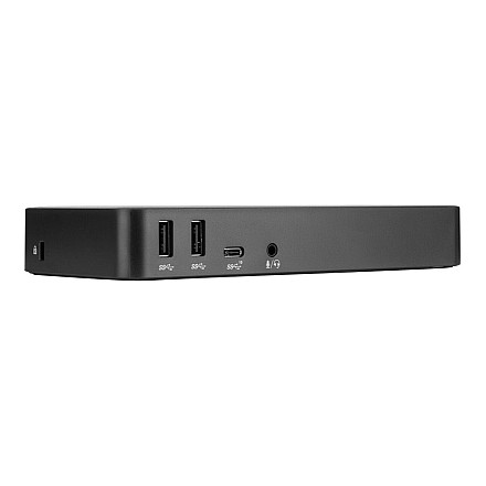 Stacja dokująca Targus z portem USB-C Triple-HD oraz z zasilaniem 85 W, porty Ethernet LAN (RJ-45) 1, DisplayPorty 2, złącza HDMI 1. - 4