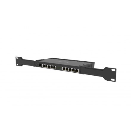 Mikrotik Wired Ethernet Роутер RB4011iGS+RM, Quad-core 1.4Ghz CPU, 1GB RAM, 512 MB, 1xSFP+, 1xSerial console port, PCB Temperature and… - 2