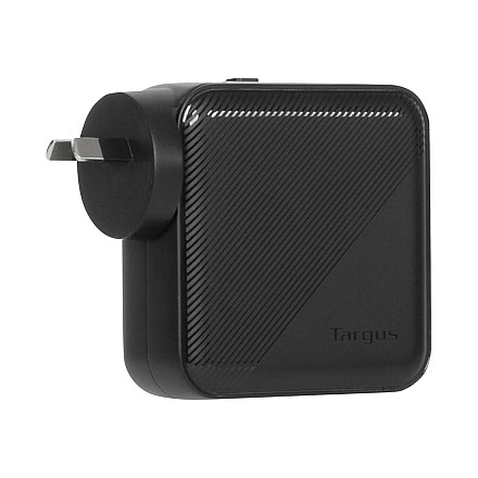 Targus power adapter - GaN - 2 x USB-C, 2 x 9 pin USB Type A - 100 Watt - 7