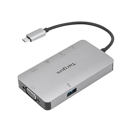 Targus USB-C DP Alt Mode Single Video 4K HDMI/VGA Docking Station with 100W PD Pass-Thru Targus - 4