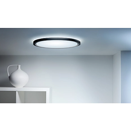 WiZ Smart WiFi SuperSlim Ceiling 32W 545mm RGBW, Black Wizarding World - 2