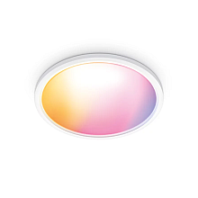 WiZ Smart WiFi SuperSlim Ceiling 32W 545mm RGBW, White Wizarding World