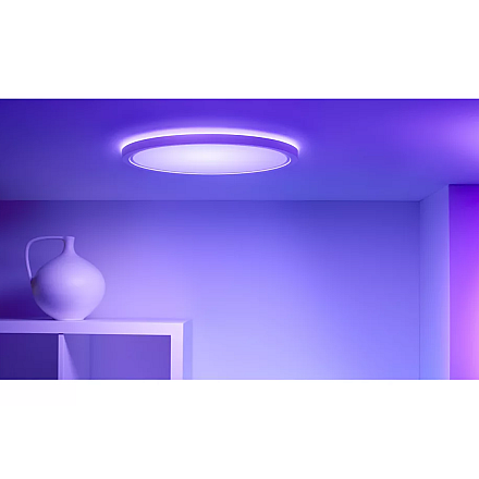 WiZ Smart WiFi SuperSlim Ceiling 32W 545mm RGBW, White Wizarding World - 2