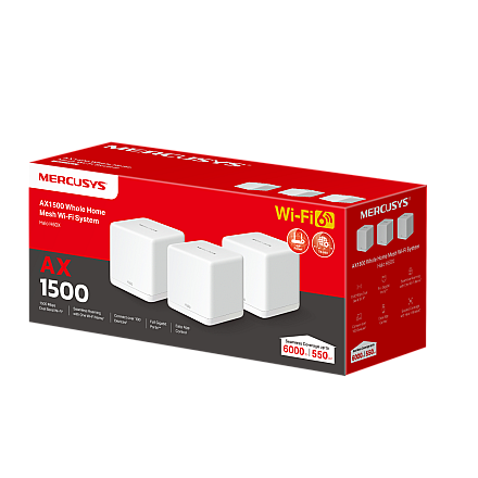 Mercusys Halo H90X AX6000 Whole Home Mesh WiFi 6 System Mercusys - 4
