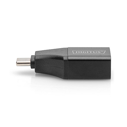 Чоловічий кабель USB-C на жіночі HDMI, 24-pinowy чорний Digitus, typ A. - 3