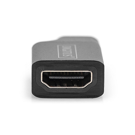 Чоловічий кабель USB-C на жіночі HDMI, 24-pinowy чорний Digitus, typ A. - 2