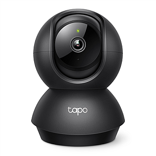 Kamera monitoringu domowego TP-LINK Pan/Tilt Wi-Fi Tapo C211 z funkcją PTZ, rozdzielczością 3 MP, ogniskową 3.83mm, kodowaniem H.264, slotem na kartę Micro SD do 512GB. Idealna ochrona i nadzór nad do