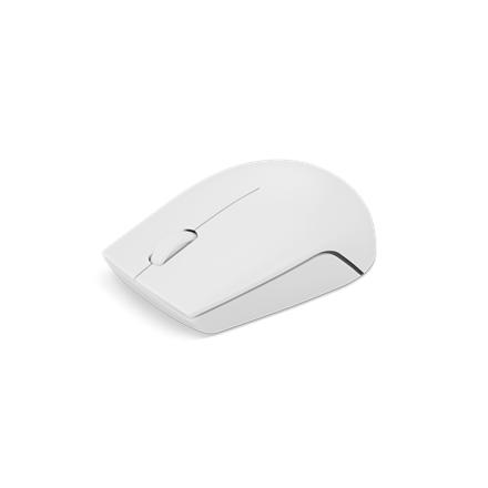 Lenovo | Компактна миш з батареєю | 300 | Бездротова | Сірий хмара - 2