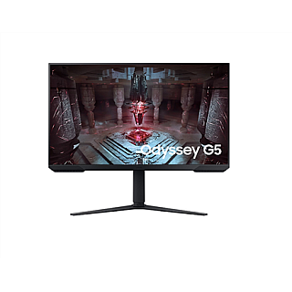 Монітор Samsung Odyssey G5 G51C, 32 cala, VA, 2560 x 1440 pikseli, 16:9, 1 ms, 300 cd/m², 2 porty HDMI, 165 Hz