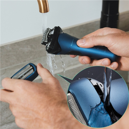 Panasonic ES-LT4B-A803 Beard/Hair Trimmer, Dark Blue - 7