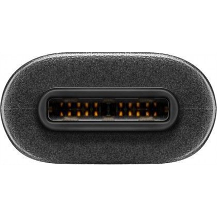 Goobay | Kabel USB-C | Męski | 24-pinowy USB-C | Męski | Czarny | 24-pinowy USB-C | 3 m - 3