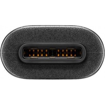 Goobay | Kabel USB-C | Męski | 24-pinowy USB-C | Męski | Czarny | 24-pinowy USB-C | 3 m - 6