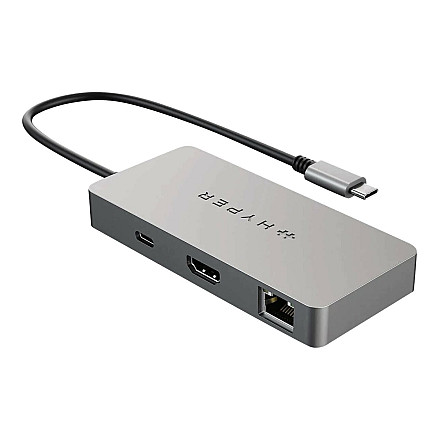 HyperDrive WWCB 5-in-1 Hub | Porty Ethernet LAN (RJ-45) 1 | Ilość portów HDMI 1 - 4