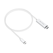 White Male 24 pin USB-C 2.5 m Male 19 pin HDMI Type A