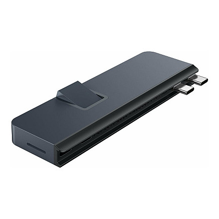 Концентратор HyperDrive Dual USB-C 7-в-2 з універсальним адаптером USB-C для MacBook Air/Pro 2016-2020 | Порти Ethernet LAN (RJ-45) 1 |… - 10