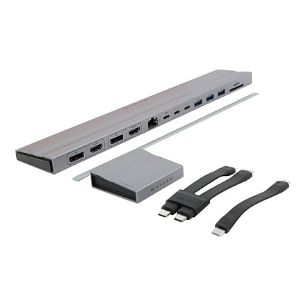 Hyper HyperDrive Triple-4K Docking - For Intel & M1/M2 Pro/Max MB Pro - 5