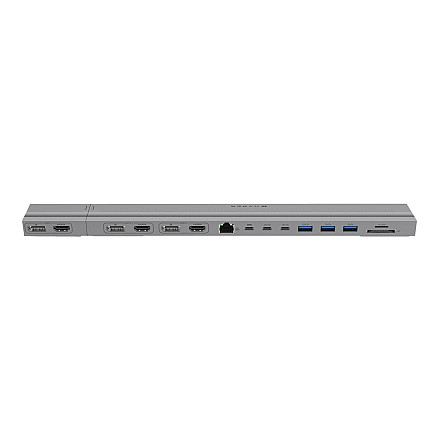 Hyper HyperDrive Triple-4K Docking - For Intel & M1/M2 Pro/Max MB Pro - 3