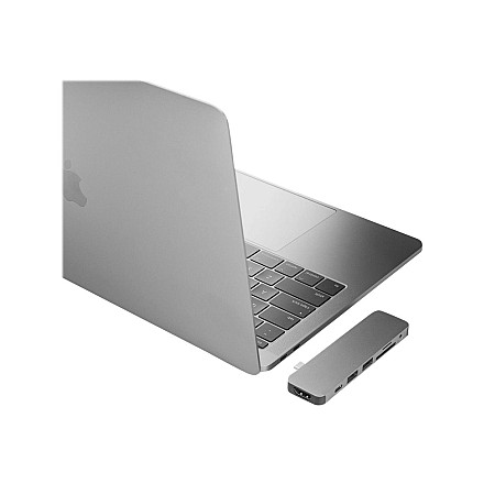 Hyper HyperDrive USB-C 7-in-1 Laptop Form-Fit Hub - Space Grey - 11