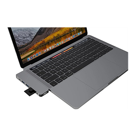 Hyper HyperDrive USB-C 7-in-1 Laptop Form-Fit Hub - Space Grey - 3