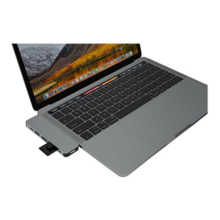 Hyper HyperDrive USB-C 7-in-1 Laptop Form-Fit Hub - Space Grey - 15