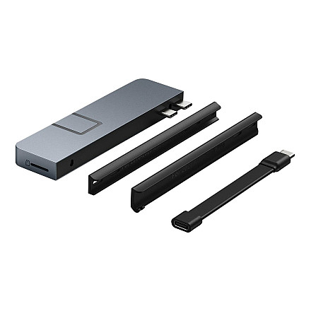 HiperDrive DUO PRO 7-в-2 USB-C Hub для MacBook Air/Pro 2016-2020 | Порти Ethernet LAN (RJ-45) 1 | Кількість портів HDMI 1 - 4