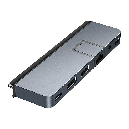 HiperDrive DUO PRO 7-в-2 USB-C Hub для MacBook Air/Pro 2016-2020 | Порти Ethernet LAN (RJ-45) 1 | Кількість портів HDMI 1 - 7