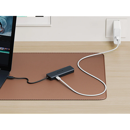 Hyper HyperDrive EcoSmart Gen.2 Universal USB-C 6-in-1 Hub w 100 W PD Power Pass-thru - 5