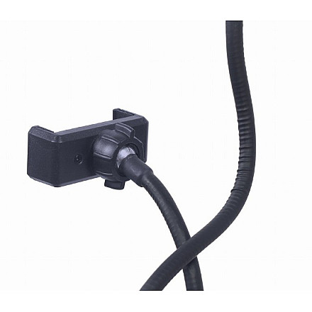 Światło pierścienia do selfie Gembird z uchwytem na telefon | Gembird LED-RING4-PH-01 | Regulacja jasności | Metal + ABS | Czarny | Idealne do transmisji na żywo | Oświetlenie do wideo i zdjęć - 5