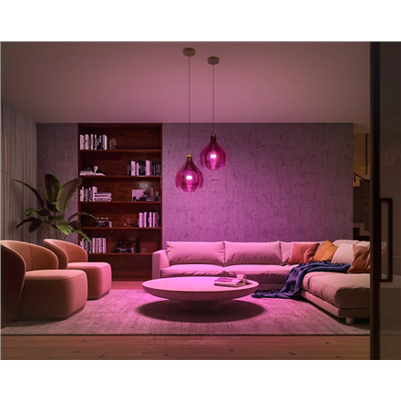 Zestaw startowy HueWA: 2 sztuki żarówek, mostek, przełącznik | E27 | 11 W | Jasne światło od ciepłej do zimnej bieli, 2200-6500K | Bluetooth i Zigbee - 3