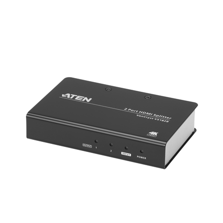 Podwójny rozdzielacz HDMI True 4K - Aten VS182B | 2-portowy, wejście: 1 x HDMI typ A żeński; wyjście: 2 x HDMI typ A żeński - 1