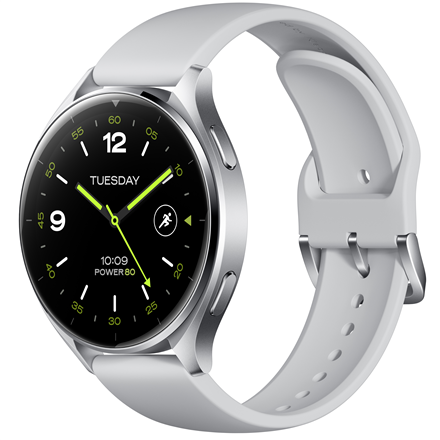 Xiaomi Watch 2 (32GB) Silver Case With Gray TPU Strap - 1