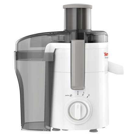 Sokowirówka TEFAL ZE370138 Fruitelia Plus - Biało-Czarna | 350 W | 2 Prędkości + Puls | Ekstrakcja Z Sztuki Owoców - 2