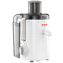 Sokowirówka TEFAL ZE370138 Fruitelia Plus - Biało-Czarna | 350 W | 2 Prędkości + Puls | Ekstrakcja Z Sztuki Owoców