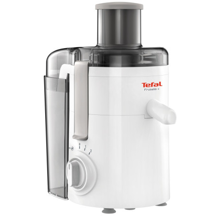 Sokowirówka TEFAL ZE370138 Fruitelia Plus - Biało-Czarna | 350 W | 2 Prędkości + Puls | Ekstrakcja Z Sztuki Owoców - 1