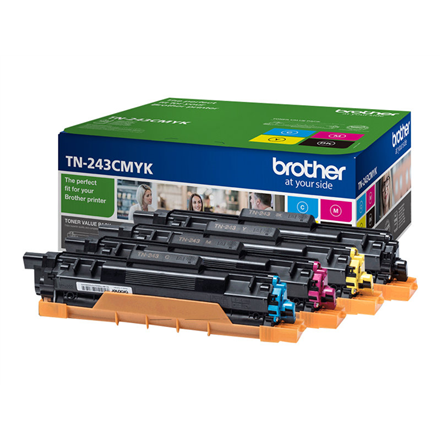 Brother TN-243CMYK, Toner Value Pack - 6