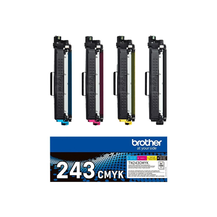 Brother TN-243CMYK, Toner Value Pack - 4
