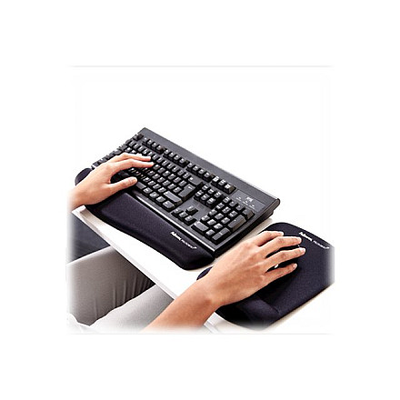 Килимок для миші Fellowes з podparciem pod nadgarstek PlushTouch, kolor чорний - 3