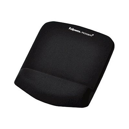 Килимок для миші Fellowes з podparciem pod nadgarstek PlushTouch, kolor чорний - 1